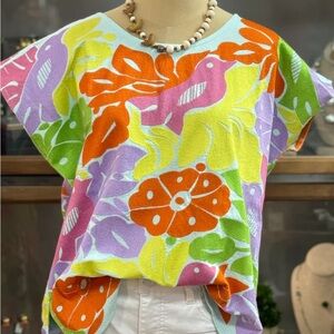 Sister Mary Summer Top  100% Cotton  Size L  Brand New Neverworn